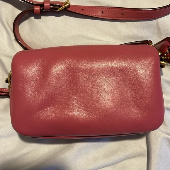 Coach Pink Tabby Pillow 18 - Picture 3 of 5